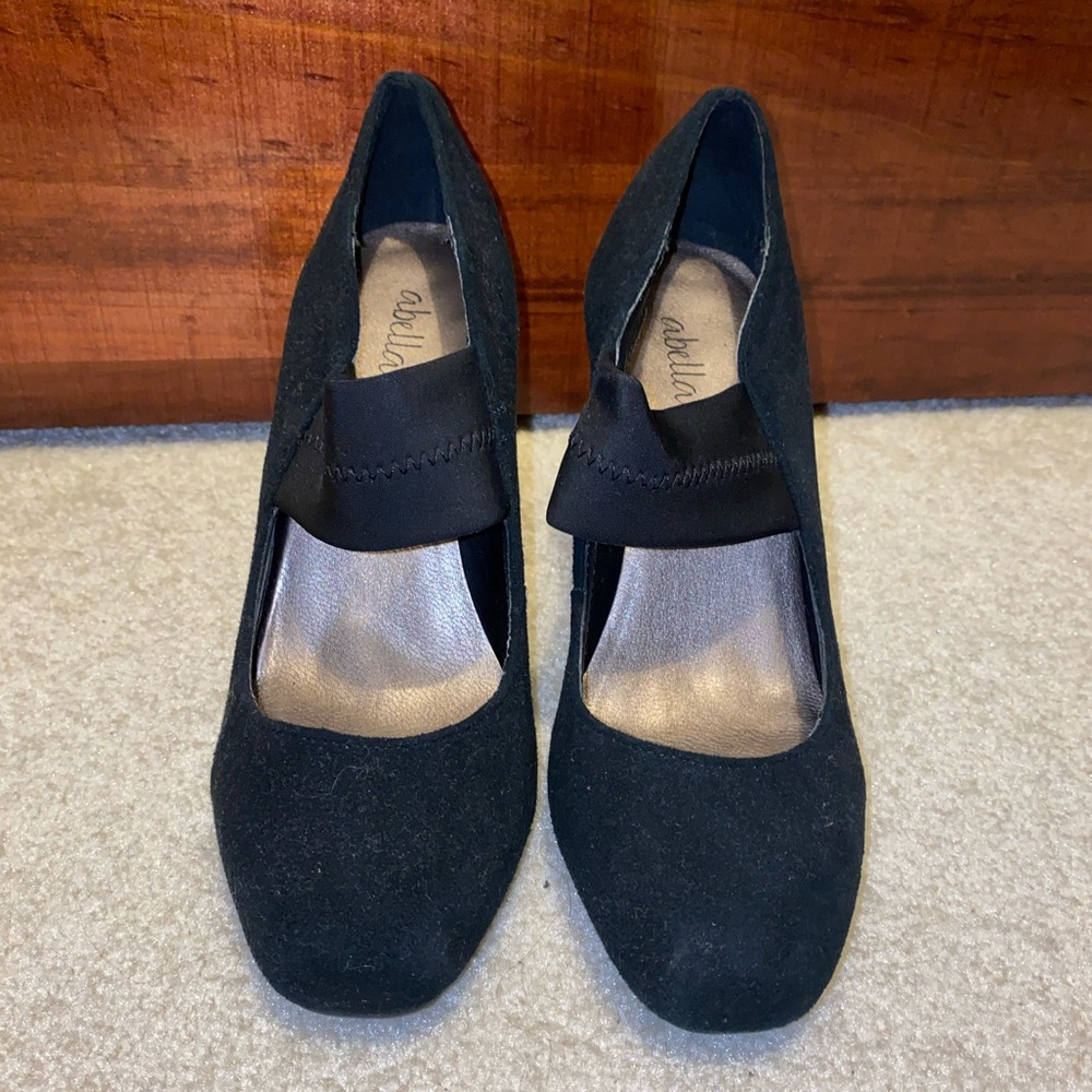 Abella Black Heels